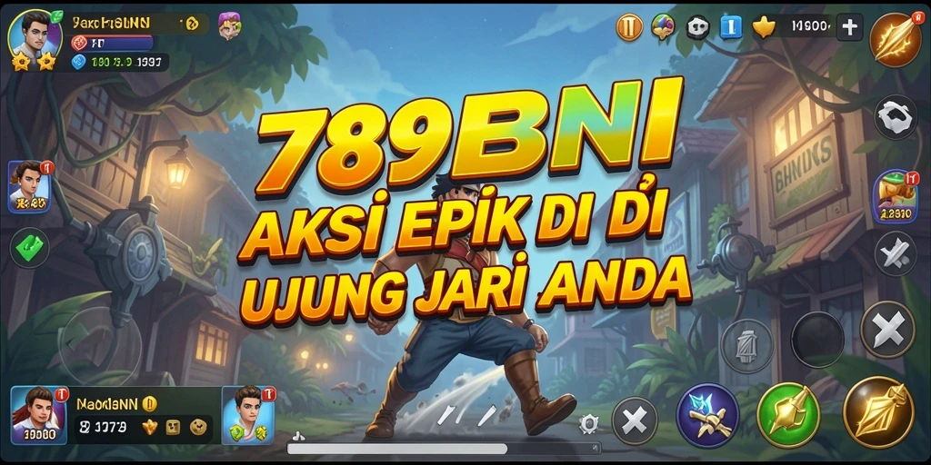 Tangkapan layar menampilkan aksi intens dalam 789BNI.