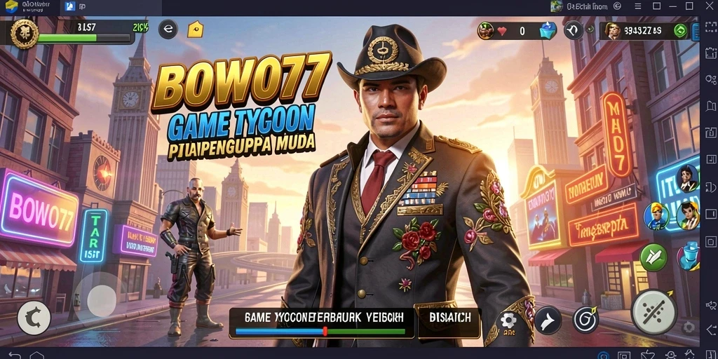 Gameplay seru BOWO77 menampilkan momen pengembangan bisnis.