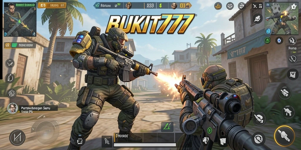 Gameplay seru dan mendebarkan dalam BUKIT777.