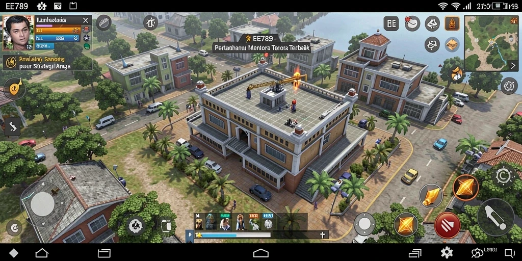 Tampilan menakjubkan dari gameplay Tower Defense EE789