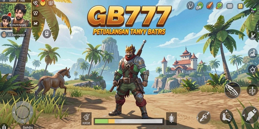 Screenshot GB777 menampilkan petualangan mendalam di dunia terbuka yang luas.