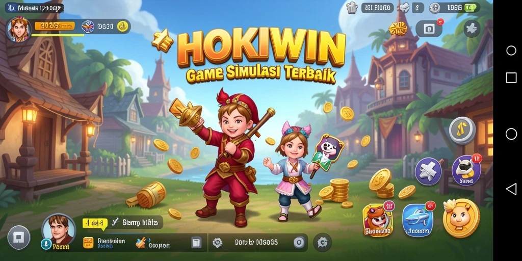 Tampilan gameplay HOKIWIN yang menarik dan penuh tantangan.
