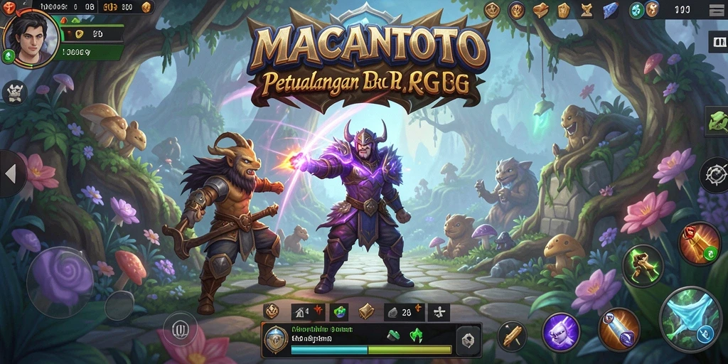 Gameplay seru dalam dunia fantasi di MACANTOTO.