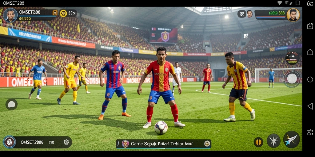Tampilan gameplay OMSET288 yang mendebarkan dan realistis dalam setiap pertandingan.