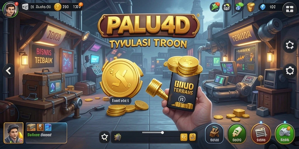 Screenshot utama PALU4D menampilkan gameplay Tycoon yang menarik.