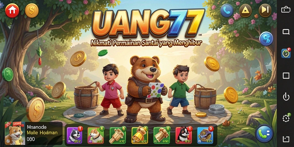 Gameplay UANG77 yang seru dan penuh warna.